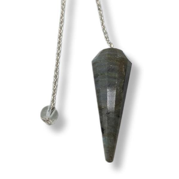 Pendulum Labradorite Faceted | Earthworks