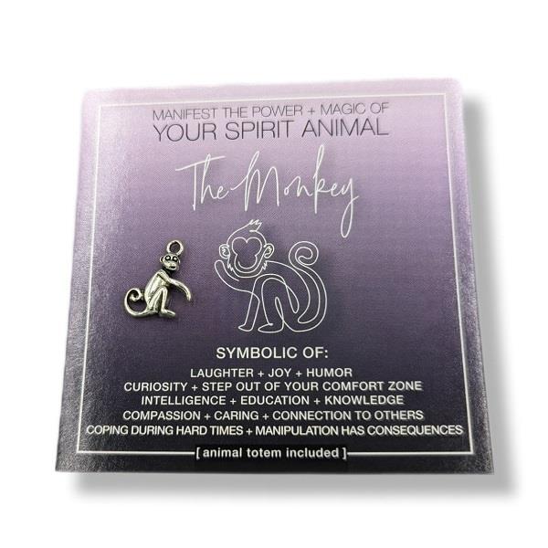 Animal Spirit Card Monkey | Earthworks 