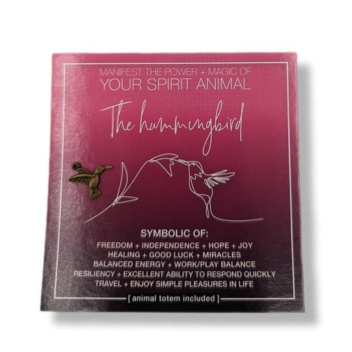 Animal Spirit Card Hummingbird | Earthworks 