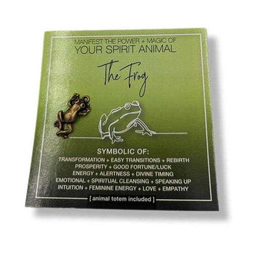 Animal Spirit Card Frog | Earthworks 