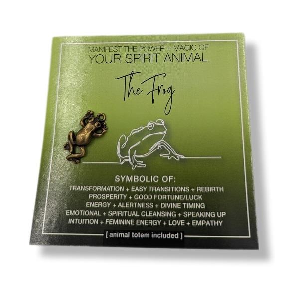 Animal Spirit Card Frog | Earthworks 