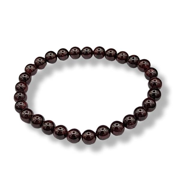 6mm Bracelet Garnet | Earthworks