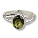 Ring Moldavite Sterling Silver | Earthworks 