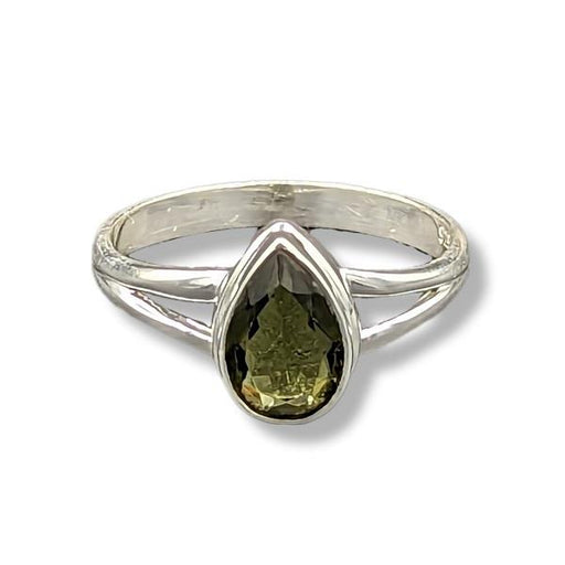 Ring Moldavite Sterling Silver | Earthworks 