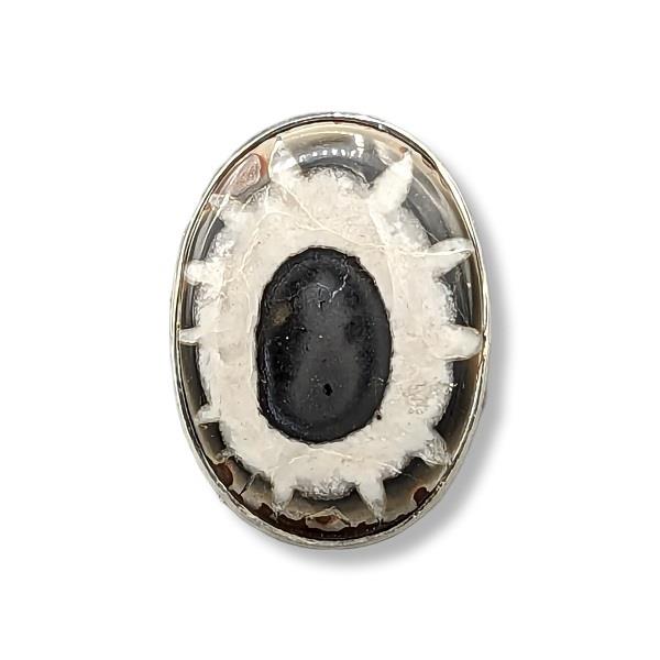 Ring Septarian Sterling Silver Size 7 | Earthworks