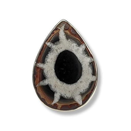 Ring Septarian Sterling Silver Size 7 | Earthworks