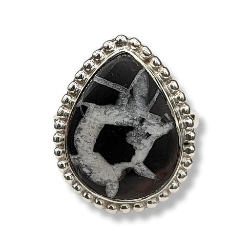 Ring Septarian Sterling Silver Size 6 | Earthworks