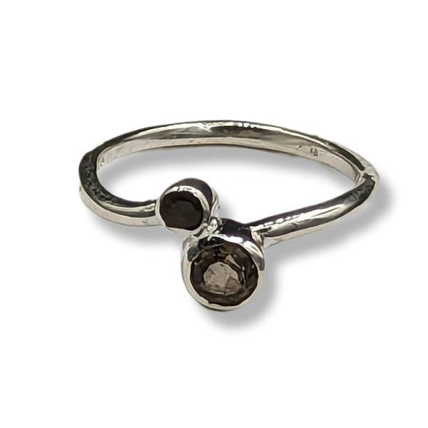 Ring Smokey Quartz Sterling Silver | Earthworks