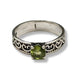 Ring Peridot Sterling Silver | Earthworks