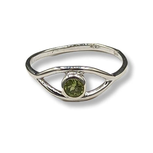 Ring Peridot Sterling Silver | Earthworks