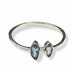 Ring Blue Topaz Sterling Silver | Earthworks