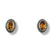 0.25" Earrings Citrine Celtic Sterling | Earthworks