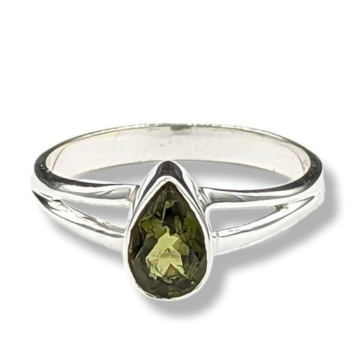 Ring Moldavite Sterling Silver | Earthworks