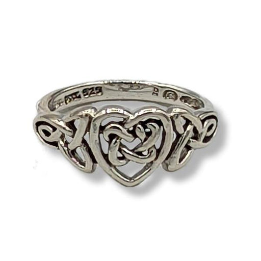 Ring Celtic Heart Sterling Silver | Earthworks